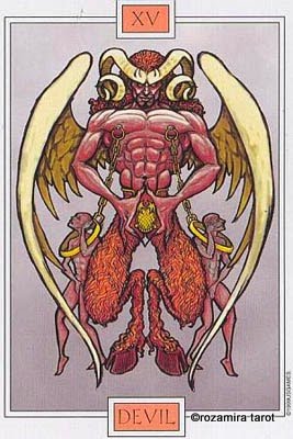 Winged spirit tarot